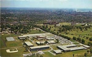 Postal Rhode Island College Vista aérea Providence RI Mt Pleasant Ave - Imagen 1 de 2