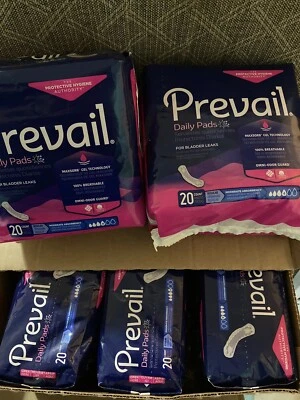 Prevail Daily Pads• Leak Guard•Regular•Moderate Absorbency• Now 6pack Bundle - Image 1 of 3