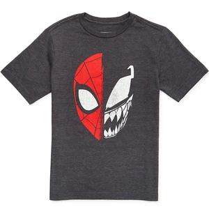 Camiseta manga corta Miles Morales ☆ Spiderman Venom Split Face ☆ Tallas XS-2XL - Imagen 1 de 4