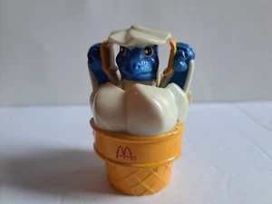 McDonalds Ice Cream Cone Dinosaur 1990 VTG Happy Meal Toy Figure Changeable Food - Picture 1 of 11
