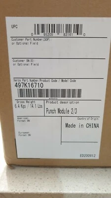 Genuine Xerox 497K16710 Punch Module 2/3 for V180 V180P Brand New See Photos - Image 1 of 3