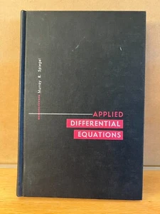 Applied Differential Equations Murray R Spiegel 11th Print 1958 Vintage Textbook - Picture 1 of 4