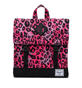 Herschel Kids Survey Backpack Rucksack Cheetah Camo Neon Pink / Black - Bild 1 von 4