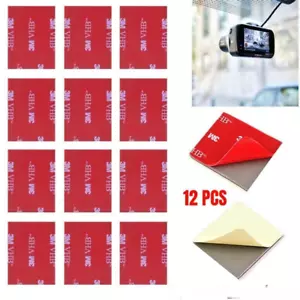 12x For Nextbase Replacement Dashcam Double Sided Adhesive Sticky Pads Dash Cam - Picture 1 of 7