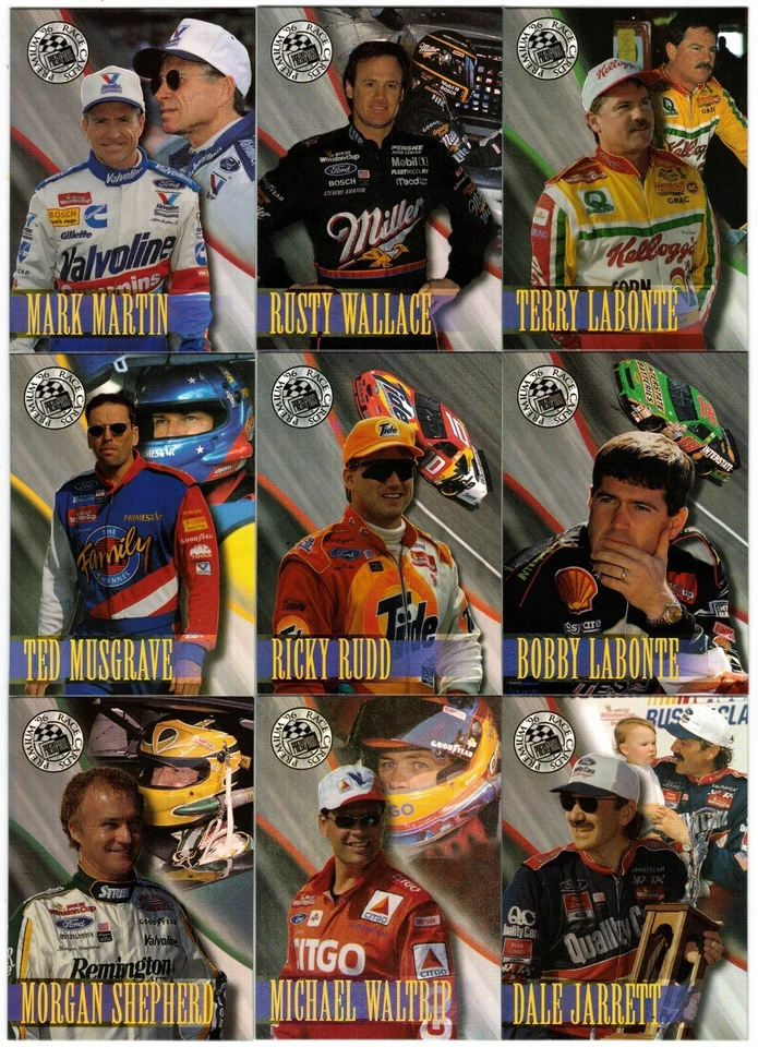 1996 Press Pass Premium Racing Holofoil You Pick the Card, Finish Your Set - Image 1 of 1