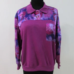 Gitano Womens Zipped Fleece Collared Chest Size 40/42 UK L REF (M15852) - Picture 1 of 15