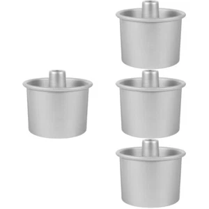 4 Sets Form Frankfurter Kranz Angel Food Cake Pan Aluminiumlegierung Vati - Bild 1 von 12