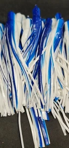 30 pack Octopus Bell Squid Skirt 6.5" in\ 16 cm Fishing Lure Trolling Bait Fish - Picture 1 of 6