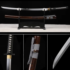 Razor Sharp Japanese Samurai Sword Katana 9260 Spring Steel O-Kissaki Full Tang - Picture 1 of 13