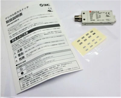 SMC ISE10-01-B Digital Pressure Sensor, 1 Screen 1 Output with Analog, Compact - Image 1 of 3