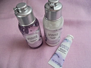 L'Occitane Lavendel Blanche Set Duschgel 75 ml, Bodylotion 75 ml, Handcreme 10ml - Bild 1 von 3