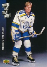 1995-96 Swedish Upper Deck #243 MAGNUS SVENSSON - Leksands IF