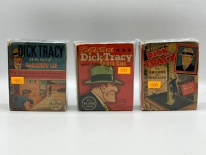 Vintage Big Little Book Lot (3) Dick Tracy Larceny Lu, Spider Gang, Vs Crooks - Picture 1 of 3