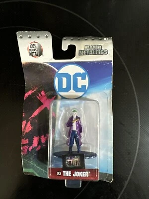 DC Nano Metalfigs DC6 Suicide Squad The Joker 100% Die-Cast Metal New Jada Toys - Image 1 of 2