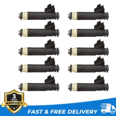10 piezas inyectores de combustible para Ford F-450 F-550 Super Duty 2005-2016 6,8 L V10 FJ931 Foto 1 de 4
