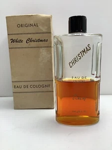 Rare Vintage WHITE CHRISTMAS Eau De Cologne Splash by Carlay 3 7/8oz New York - Picture 1 of 6
