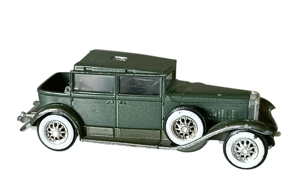 Vintage Solido Cadillac V16 1931 Modellauto 452 Made in France  grün - Bild 1 von 4