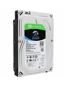 Seagate SkyHawk 3TB Sata 6Gb/s 3.5" Internal HDD Hard Disk Drive ST3000VX010 - Picture 1 of 3