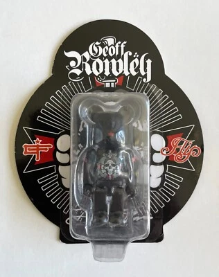 Bearbrick David Flores X Geoff Rowley 100% Limited Medicom Be@rbrick HTF New MOC - Image 1 of 3