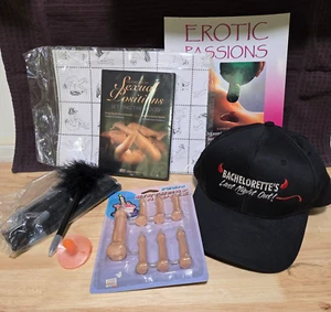 NEW Bachelorette Party Gifts and Favors Last Night Out Hat Video Book and More - Picture 1 of 5