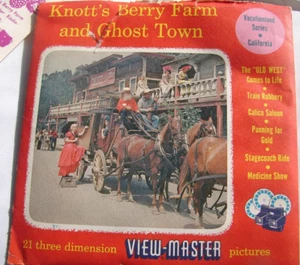 VIEW-MASTER a235 "KNOTT'S BERRY FARM" VACATIONLAND lot of 3 pick 2 more tell me - Picture 1 of 4