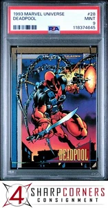 1993 MARVEL UNIVERSE #28 DEADPOOL PSA 9 - Picture 1 of 2