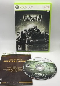 Fallout 3 Microsoft Xbox 360 Complete CIB - Untested - Picture 1 of 8
