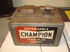 Vintage Champion Spark Plug Cleaner Tester Blaster Advertising Display Untested 