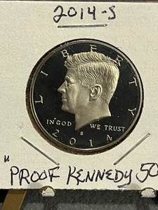2014-S Clad Proof Kennedy Half Dollar SWEET PF 50c NO RESERVE!!! $1.00 ship!!! - Picture 1 of 2
