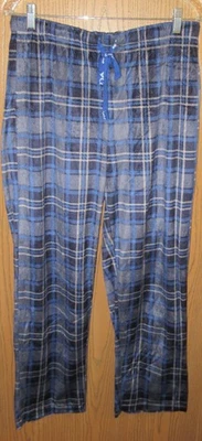 Pantalones de pijama salón 100% polietileno a cuadros AZUL COLOMBIA PARA HOMBRE talla M LN Foto 1 de 4