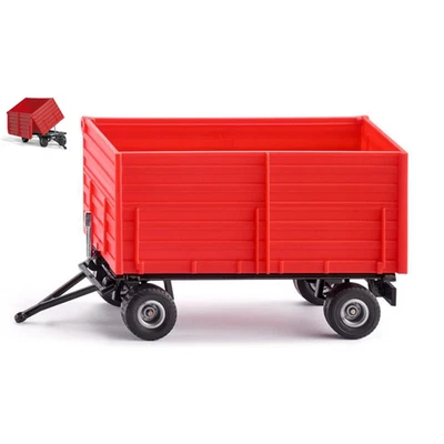 RIMORCHIO 2 ASSI 1:32 Siku Mezzi Agricoli e Accessori Nuevo Modelo - Imagen 1 de 2