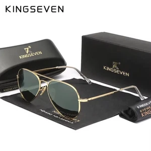 Classic Aviators Sunglasses Unisex UV Pilot Vintage Retro Glasses UK - Picture 1 of 12