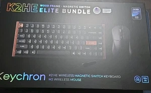 Keychron K2 HE Wireless Magnetic Switch Elite Bundle Open Box - Picture 1 of 2
