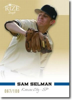 SAM SELMAN 2012 Rize Rookie GOLD Paragon RC #/100 - Image 1 of 2