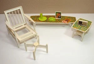 SILLA Y OTOMANA BARBIE Go Together 1964-65 de colección mesas y accesorios de café y final - Imagen 1 de 10