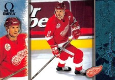 1997-98 Pacific Omega Emerald Green #88 Steve Yzerman