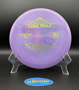 Lone Star Disc Midrange Lone Wolf Purple Bravo 173grams 5/5/-3/1 - Picture 1 of 6