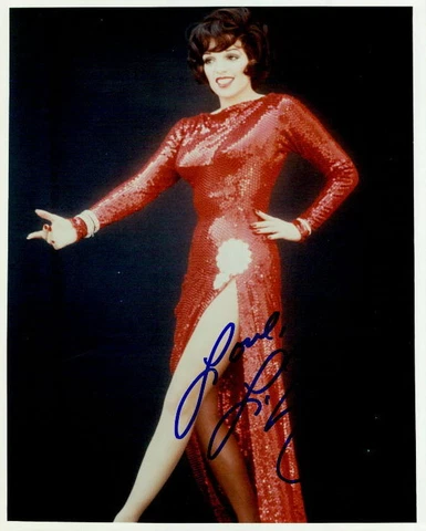 Liza Minnelli vintage signed 8x10 photo In-person Cover