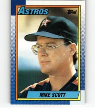 1990 Topps 460 Mike Scott Houston Astros