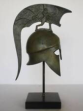 Ancient Greek Spartan Corinthian Helmet - Sphinx, eternity - Replica - Bronze