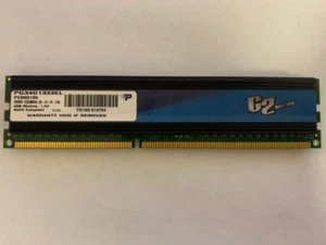PATRIOT G2 SERIES 4GB DDR3-1333MHz PC3-10600 1.5V UDIMM PG34G1333EL - Picture 1 of 2