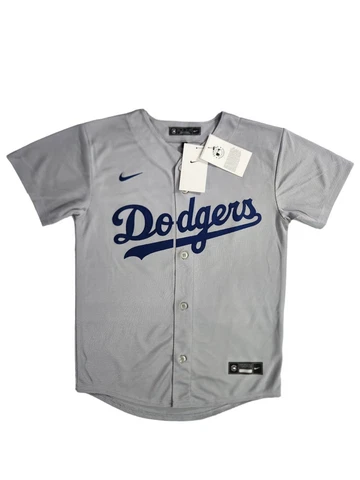 Nike Dodgers Mookie Betts Road Grey Jersey Youth Size Medium New Cover