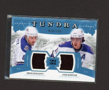 2011-12 Artifacts Tundra Tandems Jerseys Blue Drew Doughty/Anze Kopitar /225
