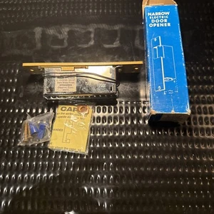 EDWARDS 177-AF APRIPORTA TUTTO IL RESTO TIPO MORTASE FINITURA OTTONE SATINATO - Foto 1 di 3