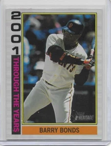 2025 Topps Heritage Barry Bonds Through The Years Holographic Giants k-97 - Bild 1 von 1