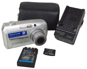 Olympus Digital Camera Mju 800 8.0MP Silver - FULLY WORKING - Picture 1 of 24