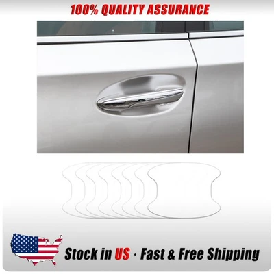 8Pcs Transparent Door Handle Scratch Handlebar protection For NX300 ES350 - Изображение 1 из 4