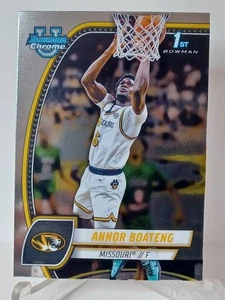 2024-25 Bowman Chrome University #7 Annor Boateng 1° Bowman Missouri-RM74 - Foto 1 di 2