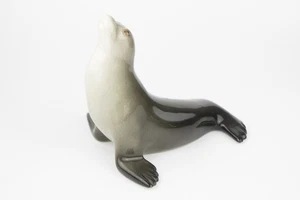 Vintage Lomonosov USSR Seal Sea Lion Figurine c1970's FB - Picture 1 of 8