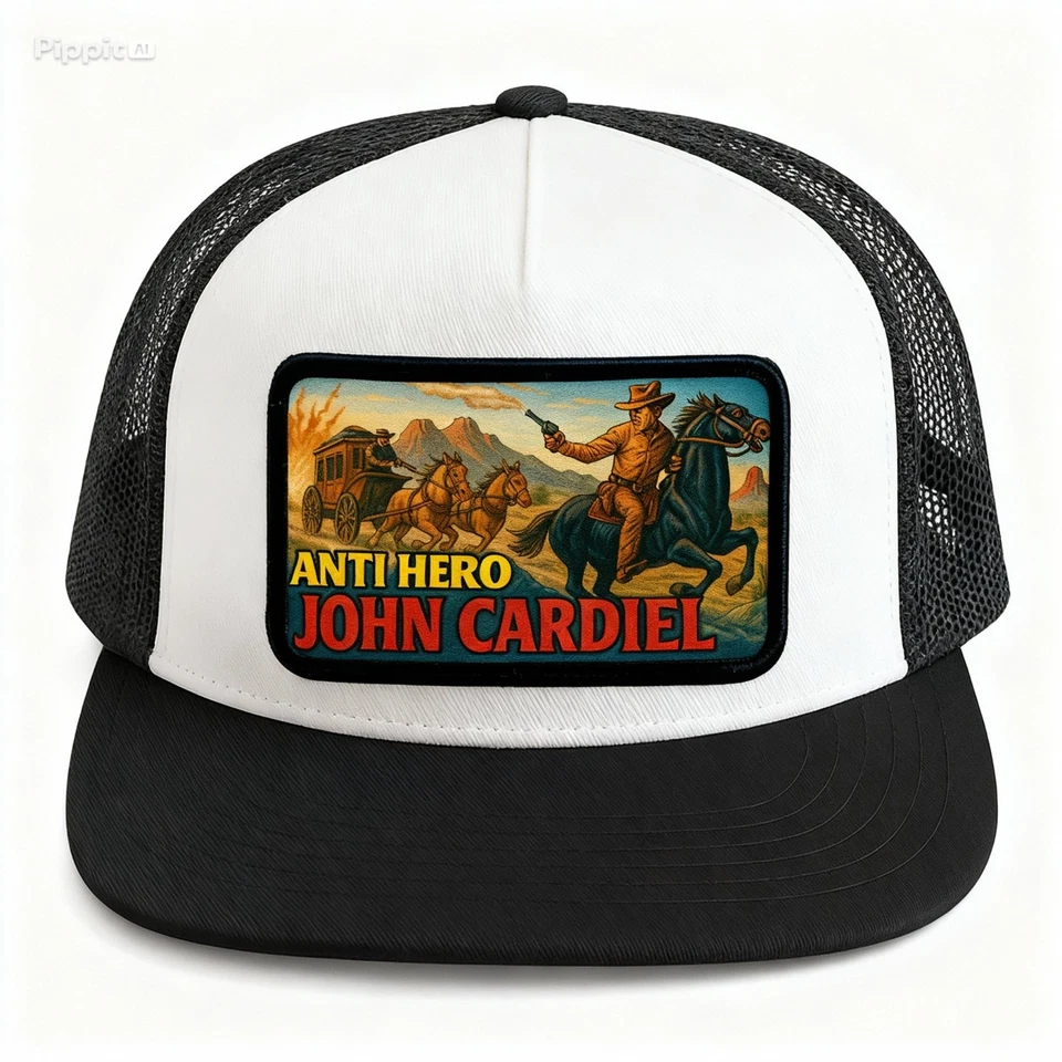 Chapéu anti-herói John Cardiel, remendo de metal removível, Snapback - Imagem 1 de 1